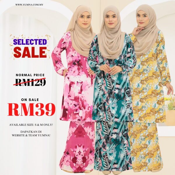 SELECTED SALE RM39